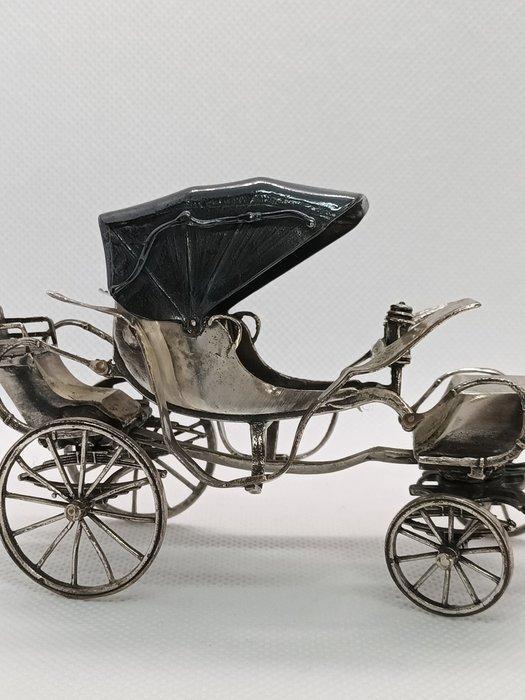 Koets - .925 zilver, Antiek en Kunst, Antiek | Goud en Zilver