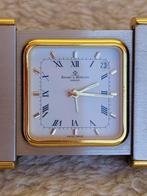 Wekker - Baume & Mercier - Staal, Verguld - 1990-2000, Antiek en Kunst, Antiek | Klokken