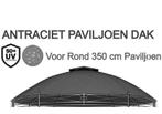 Waterdicht dak-Rond-350 cm paviljoen Antraciet, Tuin en Terras, Nieuw, 2 meter of meer, Overige typen, Minder dan 5 meter