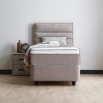 Opberg Boxspring Alanya - Taupe, Huis en Inrichting, Slaapkamer | Boxsprings, Verzenden, Nieuw, Modern