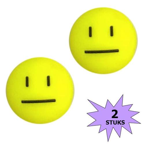 Fako Bijoux® - Tennisdemper - Emoji - Neutraal - 2 Stuks, Sport en Fitness, Tennis, Verzenden