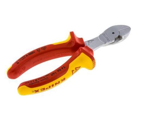 Knipex Krachtzijkniptang 160mm VDE-Getest Tot 1000V, Doe-het-zelf en Verbouw, Gereedschap | Handgereedschap, Nieuw, Verzenden