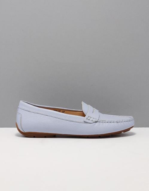 Si harena ii mocassins dames blauw  2315457 l.blue leer 41, Kleding | Dames, Schoenen, Nieuw, Verzenden