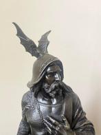 sculptuur, Krijger met zwaard en schild - 53 cm -, Antiek en Kunst