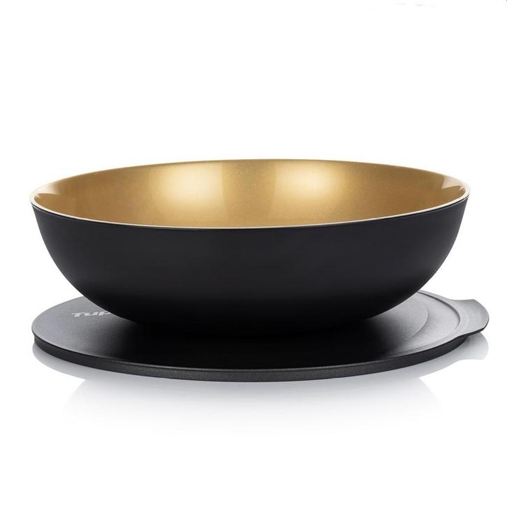 Tupperware Allegra Kom 3,5 l Zwart/Goud, Huis en Inrichting, Keuken | Tupperware, Nieuw, Ophalen of Verzenden
