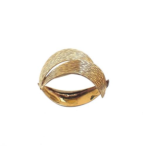 Gouden fantasie broche | Vintage (gouden broche, geelgoud), Sieraden, Tassen en Uiterlijk, Broches, Overige kleuren, Gebruikt