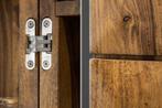 Handgemaakte barkast MOSAICO 130cm Sheesham hout, Huis en Inrichting, Tafels | Eettafels, Nieuw, Ophalen of Verzenden