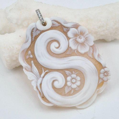 Zilver - Cameo - Gepersonaliseerde camee, Antiek en Kunst, Curiosa en Brocante