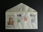 Nederland 1951 - Zomerzegels op FDC met verwijderd adres -, Postzegels en Munten, Postzegels | Nederland, Gestempeld