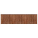 Bamboe Loper 80x300 Bruin | Retourdeal | Gang/Hal 53% Kor..., Bruin, Modern, Rechthoekig, Nieuw