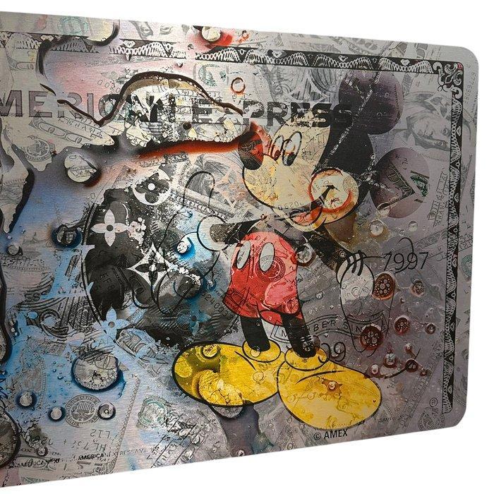 Daluxe Art (1999-) - 1999 • Mickey Mouse AMEX, Antiek en Kunst, Kunst | Schilderijen | Modern