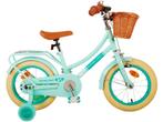 Volare Excellent - Kinderfiets - 14 inch - Meisjes - Groen, Fietsen en Brommers, Verzenden, Zo goed als nieuw