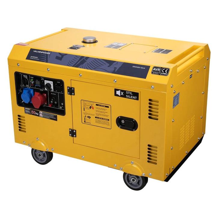 Diesel generator set geluidsgedempt 230V-400V 8kW, Auto diversen, Autogereedschap, Ophalen