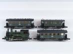Minitrix N - 11034 - Treinset (1) - 4-Delige set met, Hobby en Vrije tijd, Modeltreinen | N-Spoor, Nieuw