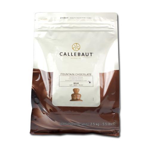 Callebaut Fontein chocolade Melk 2,5 kg, Hobby en Vrije tijd, Taarten en Cupcakes maken, Nieuw, Verzenden