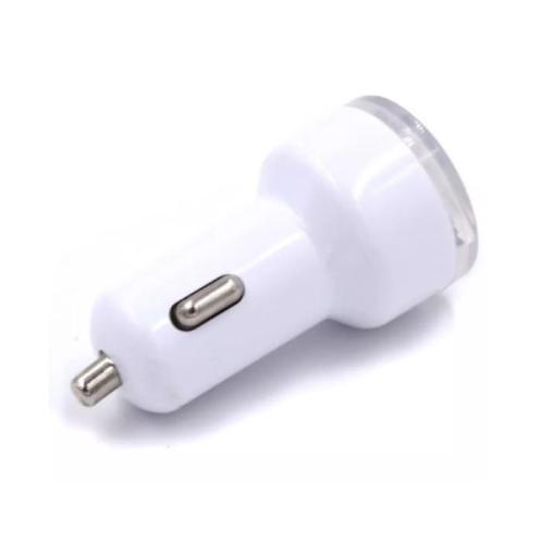 5-Pack High Speed Dubbele Autolader/Dual Carcharger Wit, Telecommunicatie, Mobiele telefoons | Telefoon-opladers, Nieuw, Verzenden