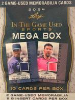 2024 Leaf In the Game Used Sports Relic Cards MEGA BOX - 1, Nieuw