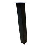 Gratis Verzending - Set 4 zwarte schuine tafelpoten 72 cm, Huis en Inrichting, Overige vormen, Nieuw, Tafelpoot, Modern