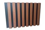 Stalen gevelbekleding blokprofiel houtlook va. € 55,- m2, Doe-het-zelf en Verbouw, Platen en Panelen, Ophalen of Verzenden, Nieuw