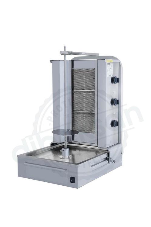 Dibeksan Donergrilll | Gas | 3 Branders | Max. 40 kg | 565x6, Zakelijke goederen, Horeca | Keukenapparatuur, Nieuw in verpakking