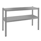 GGM Gastro | Bovenste plank ECO - 1200x370mm - met 2 etages, Verzenden, Nieuw in verpakking