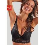 Lascana Bustier Push-up-bh van gebloemd kant, dessous, Verzenden