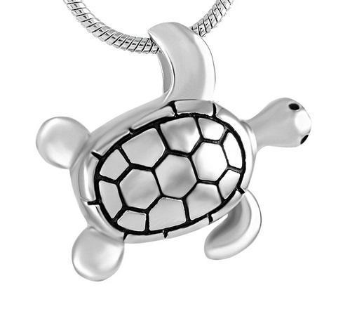 Ashanger, assieraad schildpad, Sieraden, Tassen en Uiterlijk, Kettinghangers, Zilver, Nieuw, Dier, Overige materialen