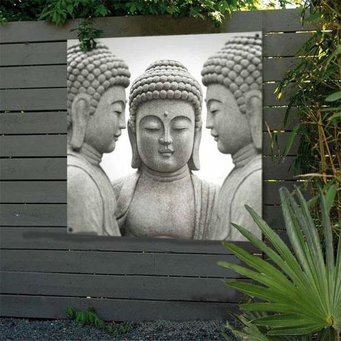≥ Tuinposter Boeddha beelden - — Stoffering Behang Marktplaats