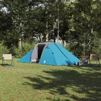 vidaXL Tent met dak Other Blauw en Zwart 510 x 240 x 156 cm, Caravans en Kamperen, Tenten, Verzenden, Nieuw