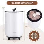 COSTWAY 23L Elektrische Handdoekverwarmer met 3 Verwarmingsn, Verzenden, Zo goed als nieuw