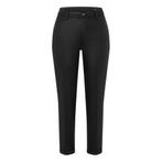 MAC • zwarte Chino turn up broek coated • 36, Verzenden, Zwart, MAC, Nieuw