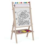 Magnetisch schoolbord met abacus en tekenpapier - 62x28x4..., Ophalen of Verzenden, Nieuw