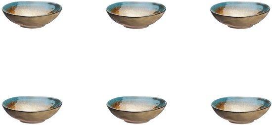 2dekans | Schaaltje ISLAND Ø11,5cm - 6 stuks - Aarde en zee, Huis en Inrichting, Woonaccessoires | Overige, Zo goed als nieuw