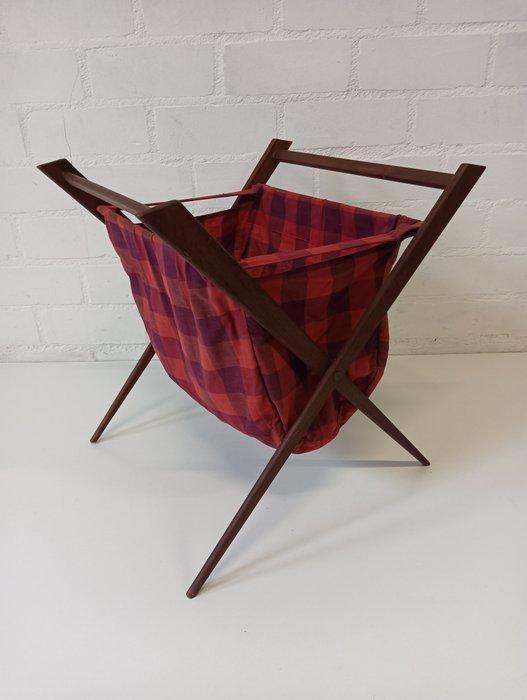 Tijdschriftenhouder - Hout, Textiel, Antiek en Kunst, Kunst | Designobjecten