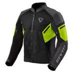 REVIT! GT R Air 3 Jas Zwart Neon Geel, Motoren, Kleding | Motorkleding, Nieuw met kaartje, REV'IT!, Jas | textiel, Heren