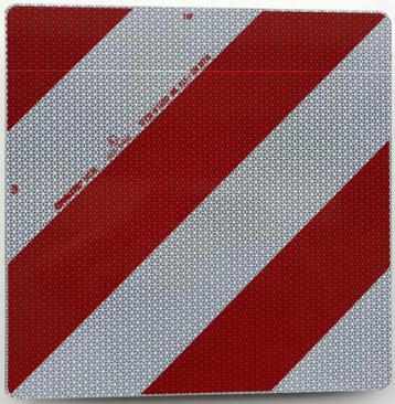 Novio Markeringsbord lange lading Europa 423x423x1mm rood / beschikbaar voor biedingen