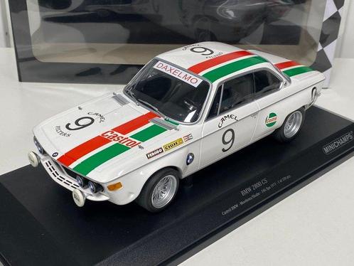 Minichamps 1:18 - Modelauto - BMW 2800 CS #9 Castrol BMW, Hobby en Vrije tijd, Modelauto's | 1:5 tot 1:12