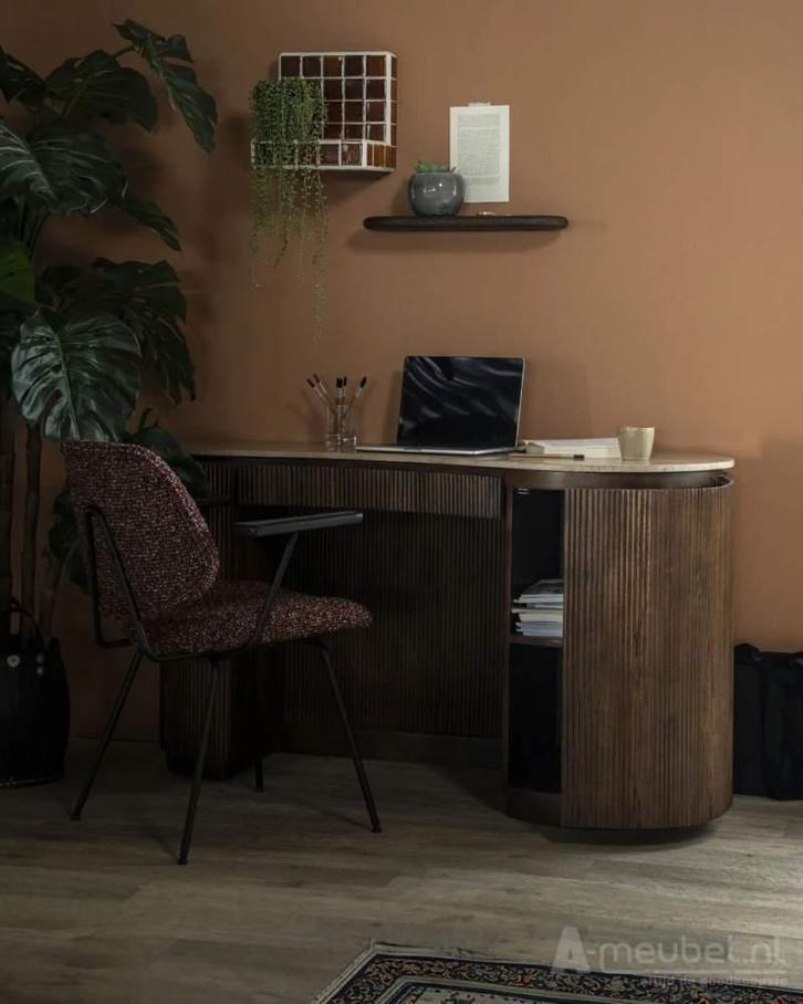 Bureau Mari - 96192 - eettafel, Huis en Inrichting, Tafels | Eettafels, Nieuw, Overige materialen