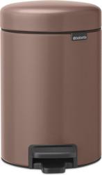 Brabantia NewIcon Prullenbak - 3 liter - Badkamer - Satin, Huis en Inrichting, Woonaccessoires | Prullenbakken, Verzenden, Nieuw