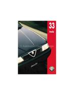 1994 ALFA ROMEO 33 IMOLA BROCHURE ITALIAANS, Boeken, Auto's | Folders en Tijdschriften, Nieuw, Alfa Romeo, Author