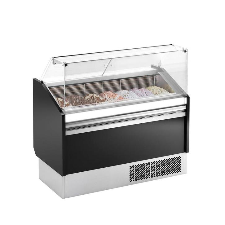 GGM Gastro | Ijsvitrine LEVI - 1310mm - Statisch - voor 7+7x, Zakelijke goederen, Horeca | Meubilair en Inrichting, Nieuw in verpakking