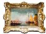 W. Ziller (XIX-XX) - Vue de Venise, Antiek en Kunst