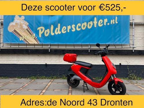 Niu M1 45 km te koop,bereik 35km weg=pech €525,- Elektrisch!, Fietsen en Brommers, Scooters | Overige merken, Gebruikt, Ophalen