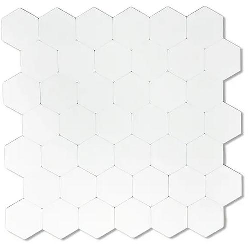 Zelfklevend Mozaïek Hexagon Wit, Huis en Inrichting, Woonaccessoires | Wanddecoraties, Nieuw, Ophalen of Verzenden