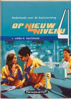 Op Nieuw Niveau 4 Vmbo-k Basisboek 9789006100709, Gelezen, [{:name=>'Sytze van der Zee', :role=>'A12'}], Verzenden