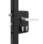 Locinox | Poortslot in opbouw | Dubbele cilinder, 1 tot 2 meter, Nieuw, IJzer, Minder dan 3 meter