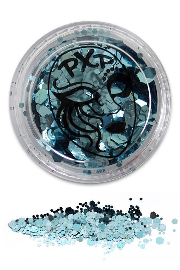 PXP Glitter Poeder Ice Blue 5gr, Hobby en Vrije tijd, Feestartikelen, Nieuw, Verzenden