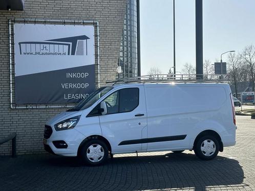 Ford Transit Custom 280 2.0 TDCI L1H1 Trend*IMPERIAAL*A/C*CR, Auto's, Bestelauto's, Lease, Zwart, Handgeschakeld, Wit, Financial lease