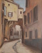 Luciano Alberti (XX-XXI) - Scorcio di Borgo Italiano