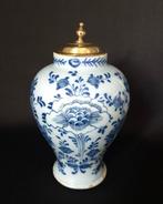 Delfts blauwe Pot - Bord (2) - ca. 1760-1780 - Aardewerk, Antiek en Kunst